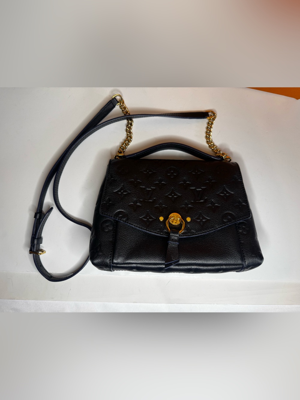 Louis Vuitton Black Monogram Blanche BB - Picture 4 of 6